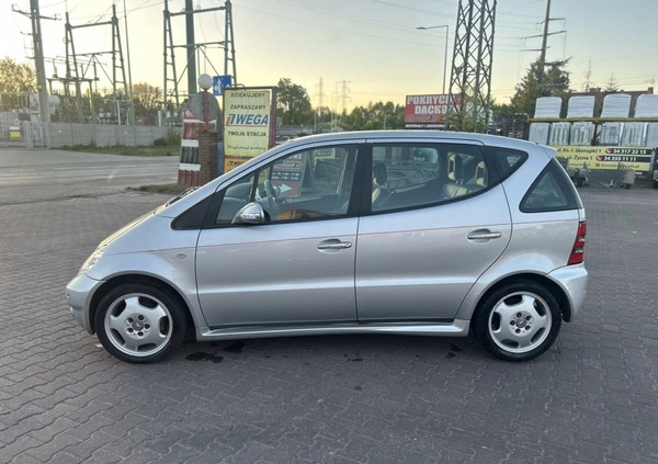 Mercedes-Benz Klasa A cena 6999 przebieg: 205000, rok produkcji 2003 z Częstochowa małe 379